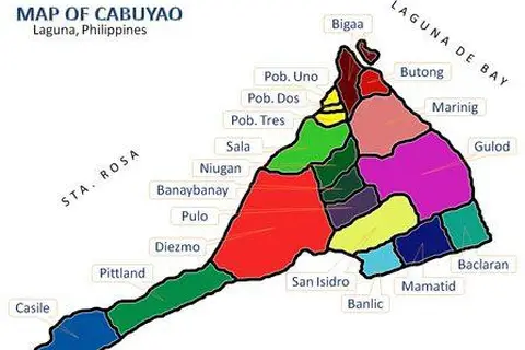 Map: Map of Cabuyao