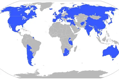 Map: Map of Countries Visited by “Top Gear” (Series 1-22)