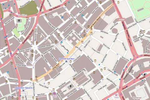 Map: Map of Covent Garden