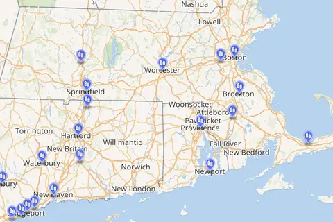 Map: Map of George Floyd Protests in Mactri