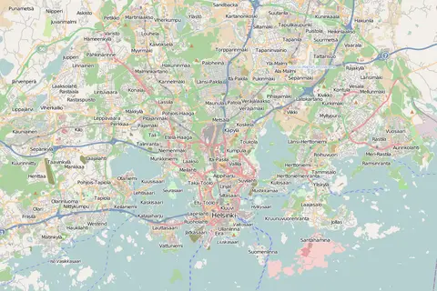 Map: Map of Helsinki