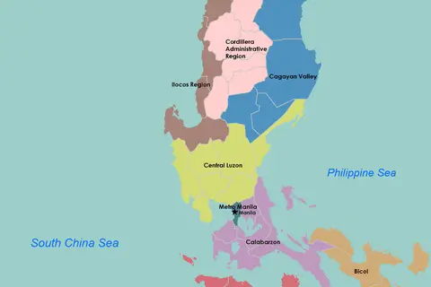 Map: Map of Luzon