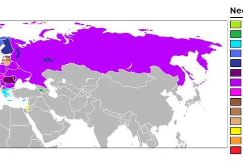 Map: Map of Neopaganism
