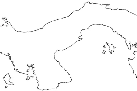 Map: Map of Panamaoutline