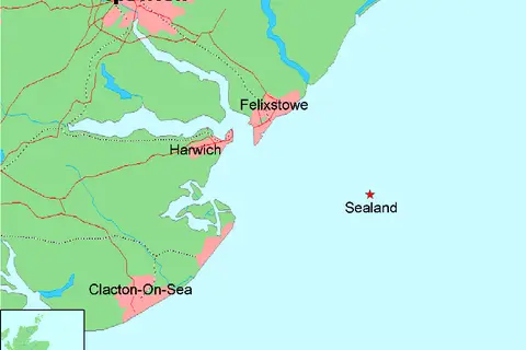 Map: Map of Sealand