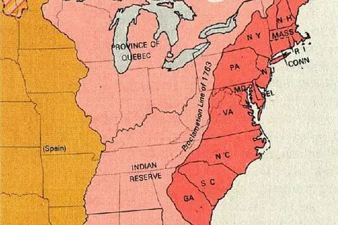 Map: Map of Territorial Growth 1775