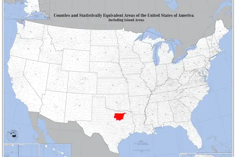 Map: Map of the Usa Highlighting the Dallasfort Worth Metroplex