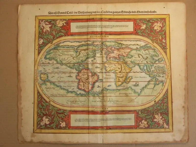 Map: Map of the World 1600