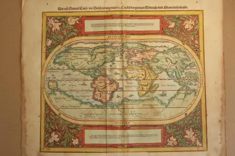 Map: Map of the World 1600