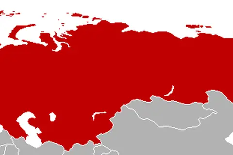 Map: Map of Warsaw Pact Countries