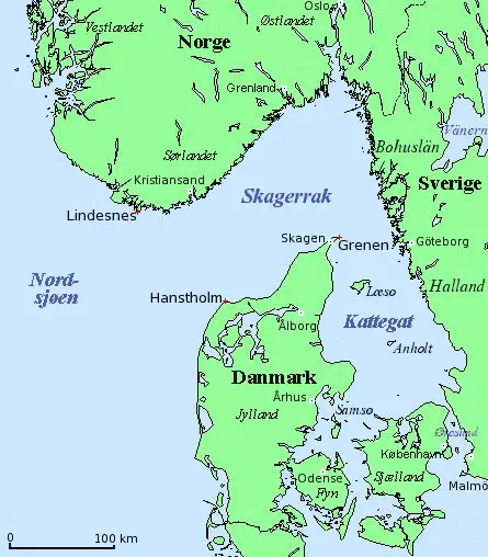 Map: Map Skagerakkattegat
