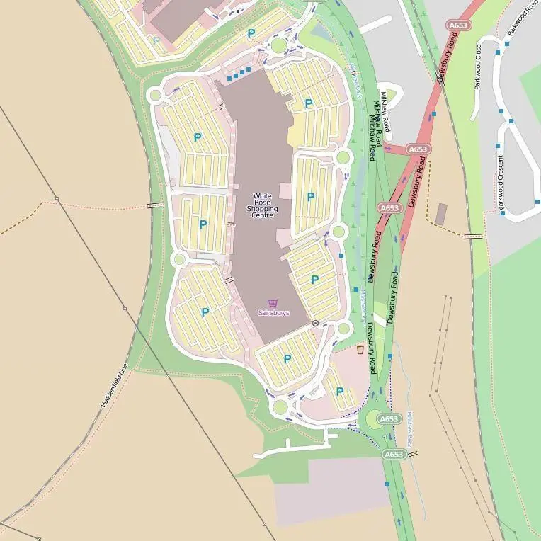 Map: Map White Rose Shopping Centre Leeds