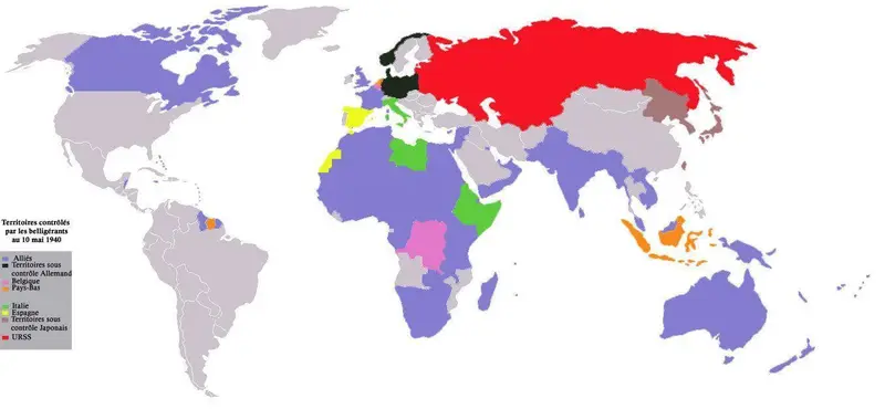 Map: Map World 10 May 1940 (Captivate Maps 2024)