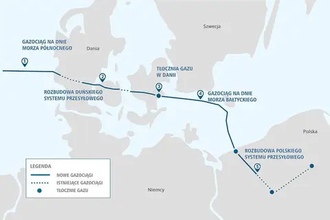 Map: Mapa Balticpipepublicdomainpl