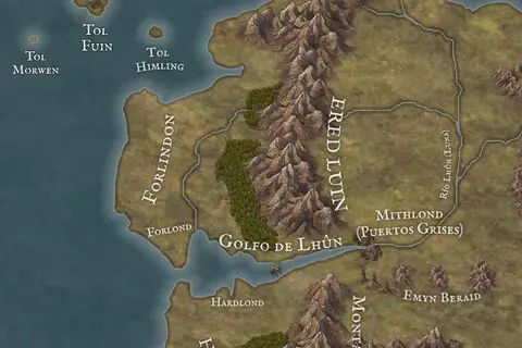 Map: Mapa de Lindon