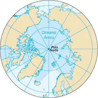 Map: Mapa del Ocano Rtico