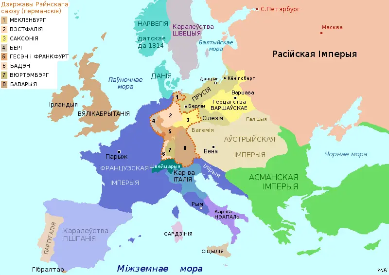 Map: Mapa Europy 181214 Bel