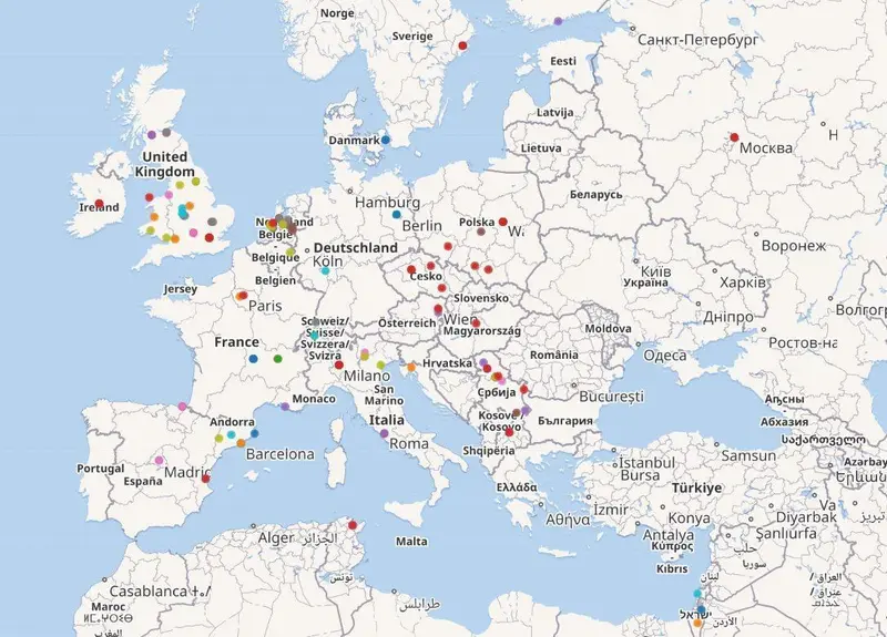 Map: Mapa Evropy Wikirezidenti