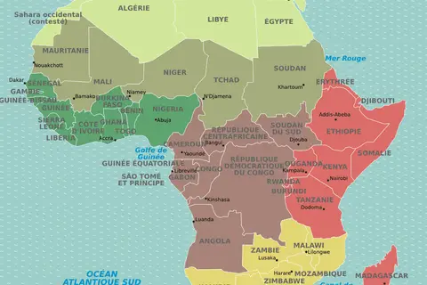 Map: Mapafricaregions Fr