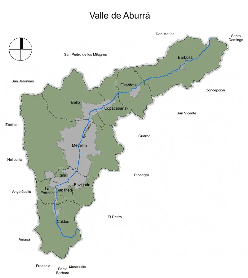 Map: Mapavalle de Aburraantioquia