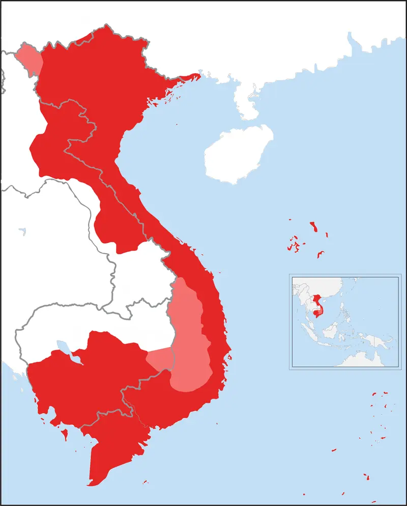 Map: Maps of Vietnam During the Reign of Emperor Minh Mng 18201841