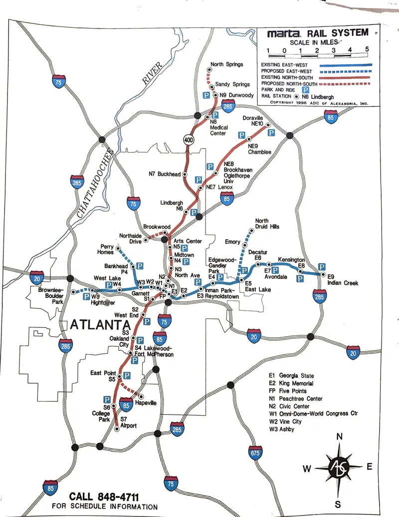 Map: Marta Original Map