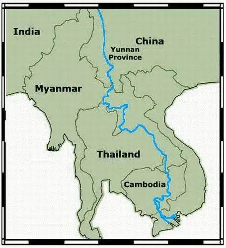 Map: Mekong Map