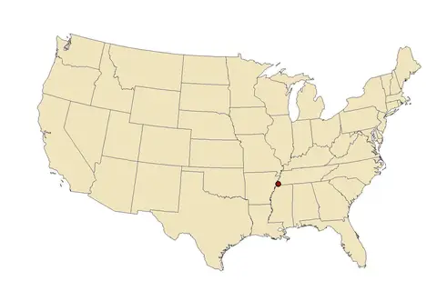 Map: Memphis Map