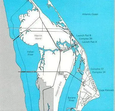 Map: Merritt Island Map