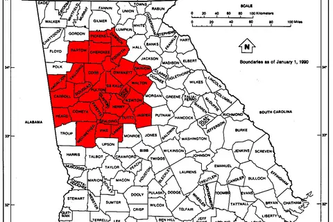 Map: Metro Atlanta Map