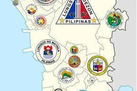 Map: Metro Manila Logo Map