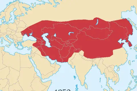 Map: Mongol Empire Map 1259