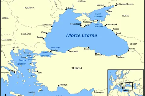 Map: Morze Czarne Mapa Pl