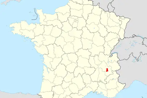 Map: Mtropole de Grenoble Locator Map