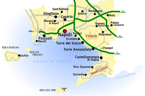 Map: Napoli Map