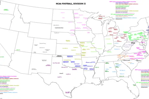 Map: Ncaa D2 Fb Map