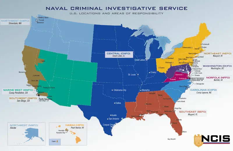Map: Ncisusfieldoffice Map