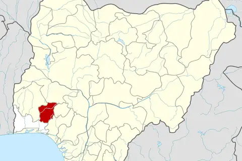 Map: Nigeria Osun State Map