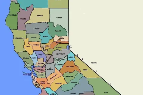 Map: Norcal Counties Map