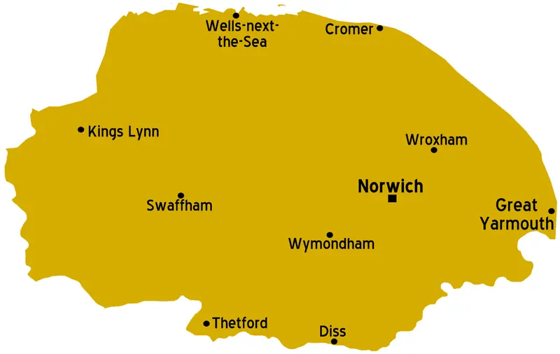 Map: Norfolk Map