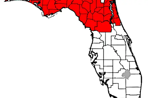 Map: North Florida Map