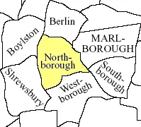 Map: Northborough Ma Map