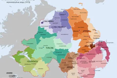 Map: Northernireland1967Adminmap