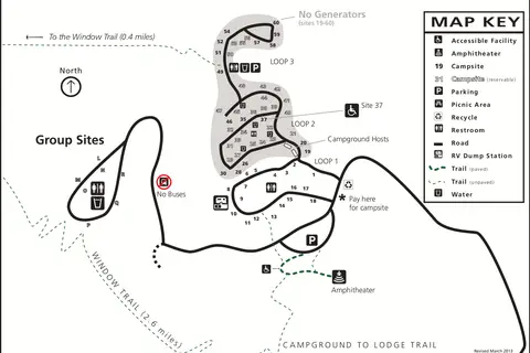 Map: Nps Bigbendchisosbasincampground Map