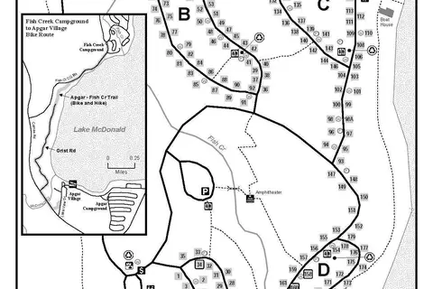 Map: Nps Glacierfishcreekcampground Map