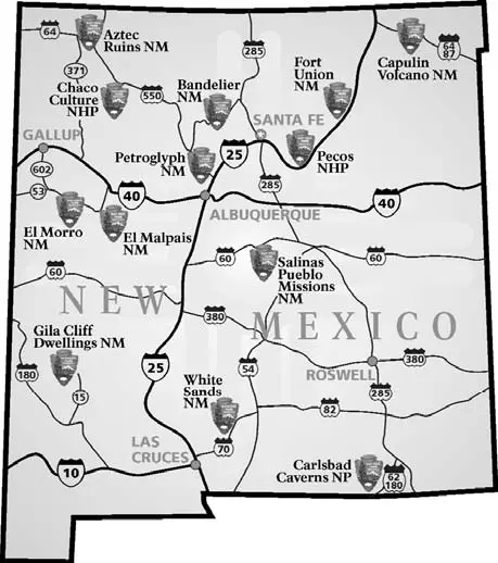 Map: Nps Newmexiconationalparks Map
