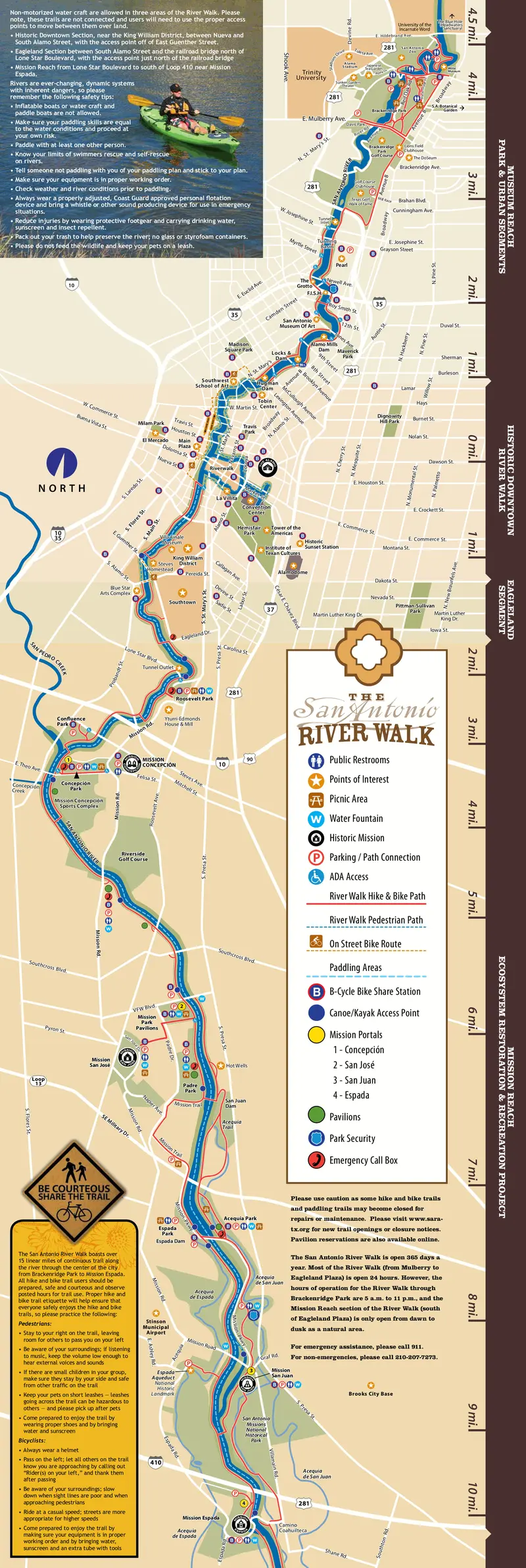 Map: Nps Sanantonioriverwalk Map
