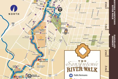 Map: Nps Sanantonioriverwalk Map