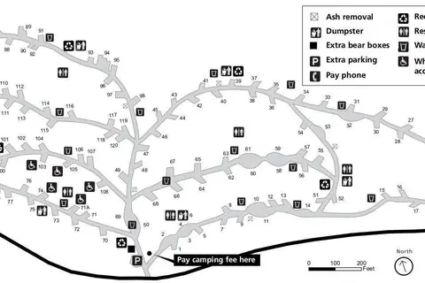 Map: Nps Sequoiakingscanyonmorainecampground Map
