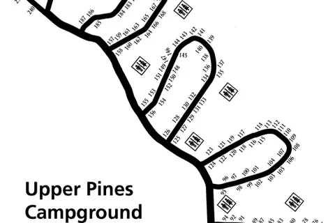 Map: Nps Yosemiteupperpinescampground Map